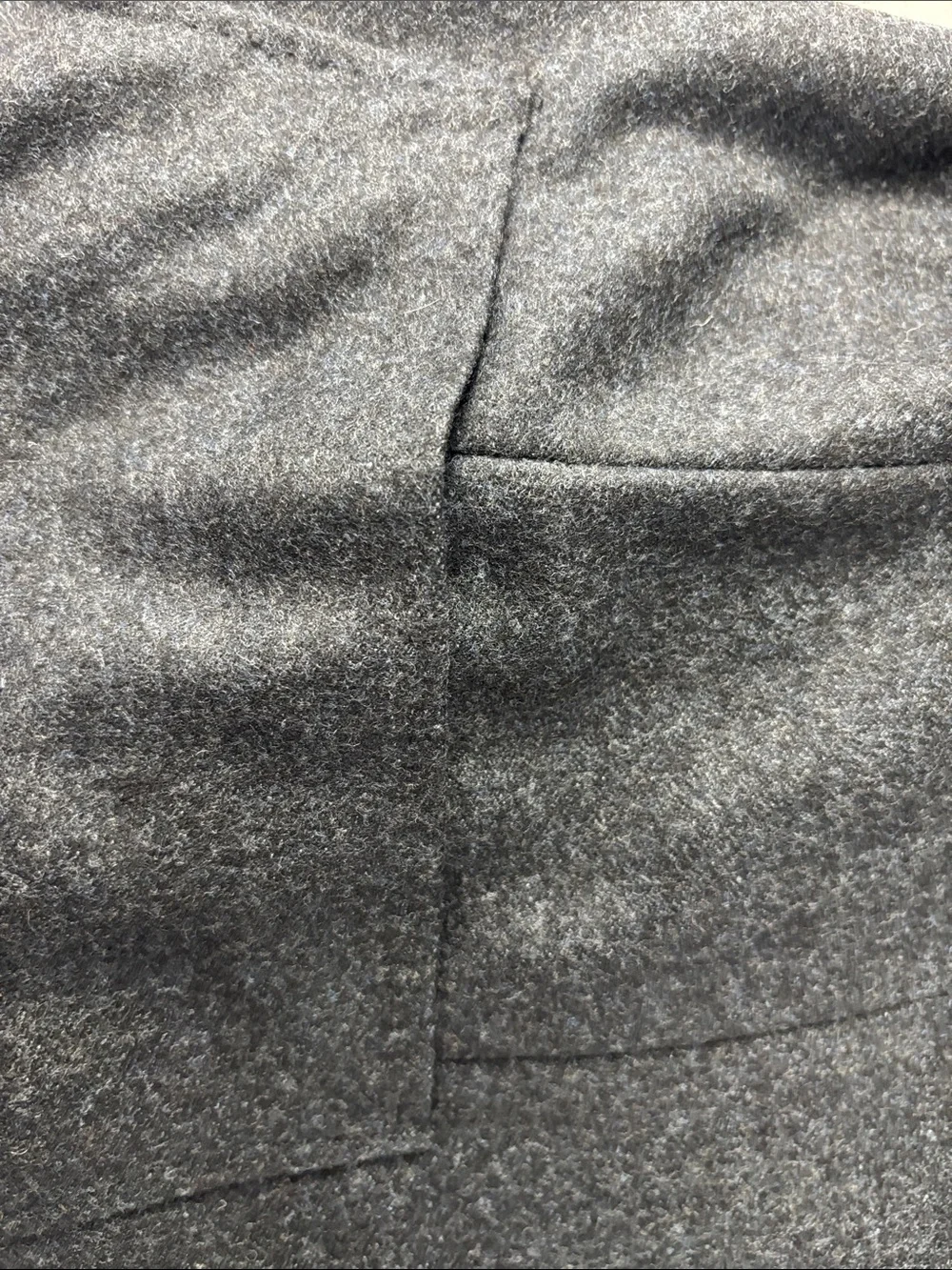 Canali Charcoal Gray Wool Single-Breasted Sport Coat